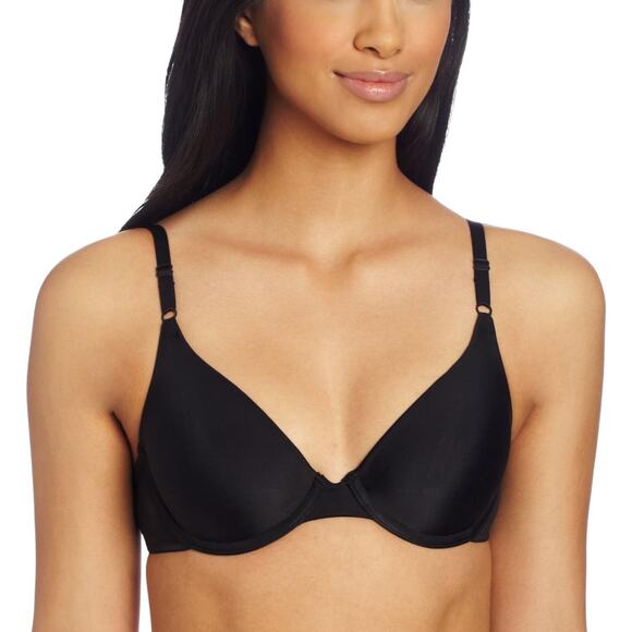 Maidenform Womens One Fab Fit Demi T-Shirt Bra Black Size 36D 0544 - Picture 1 of 2